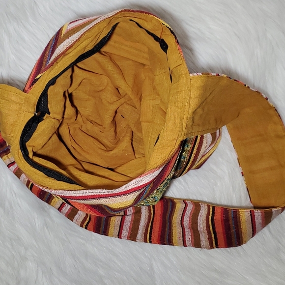 Bohemian PEACE crossbody bag - Picture 5 of 6